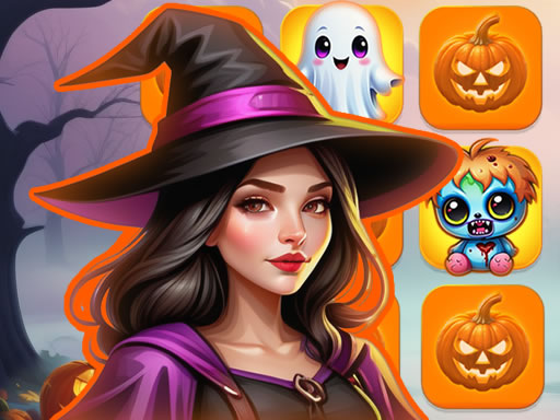 Scary Memory online Puzzle game