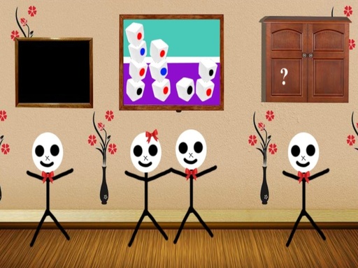 Scary Stickman House Escape online game