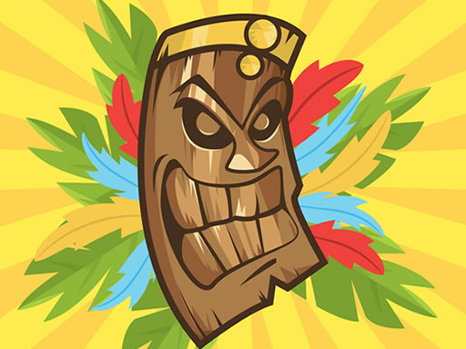 Scary Tiki Mask Memory online game