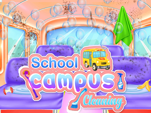 School Campus Cleaning online game