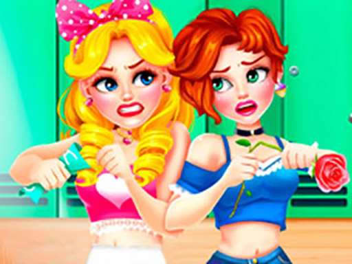 School Girls Battle Beauty Salon online game