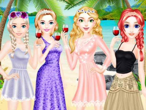 School Graduation Beach Party online game