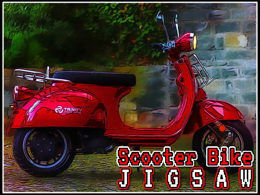 Scooter Bike Jigsaw online game