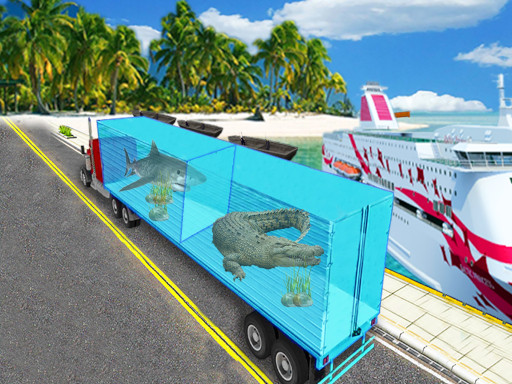 Sea Animal Transport Truck online game