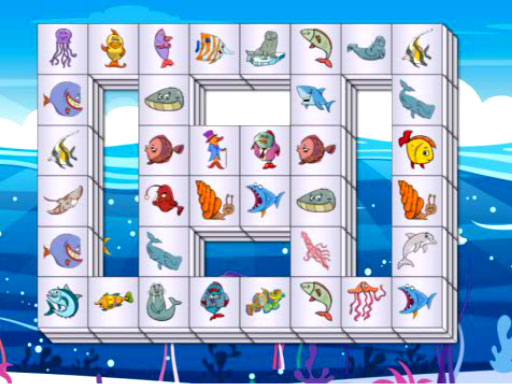 Sea Life Mahjong online Puzzle game