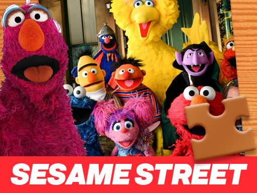 Sesame Street Jigsaw Puzzle online game