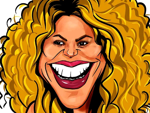Shakira Funny Face online game