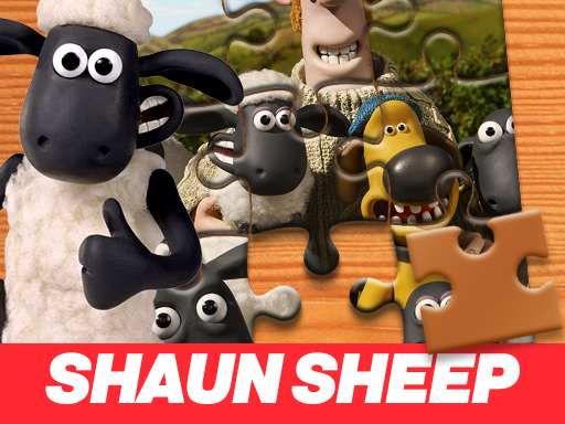 Shaun the Sheep Jigsaw Puzzle online Puzzle game
