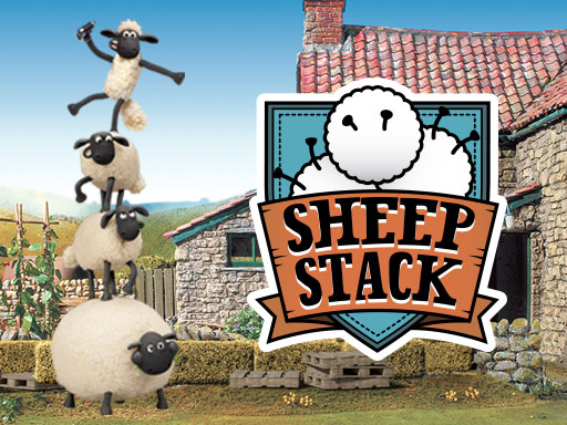 SHAUN THE SHEEP SHEEP STACK online game