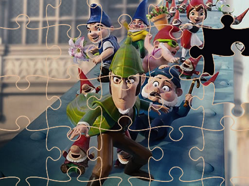 Sherlock Gnomes Jigsaw online Puzzle game