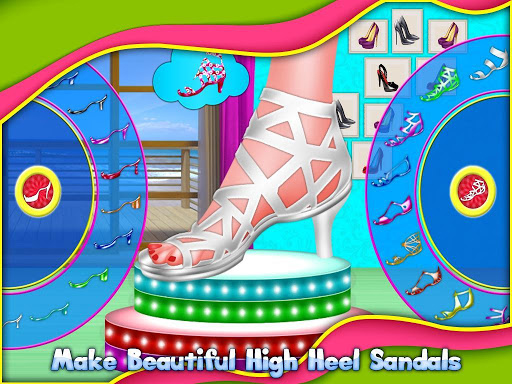 Shoe Designer Fashion Shop online Arcade game