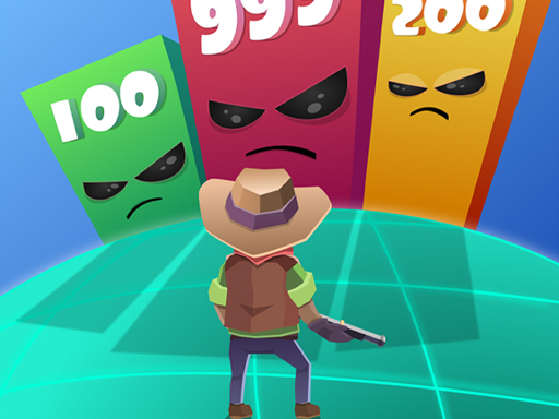 Shoot Block Rush 3D online game