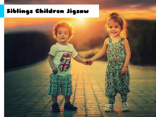 Siblings Children Jigsaw online game