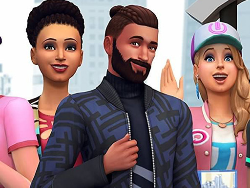 Sims Jigsaw Puzzle Collection online game