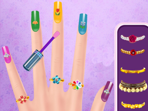 Sisters Nails Design 2 online Girls game