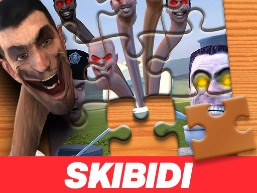 Skibidi Jigsaw Puzzles online Puzzle game