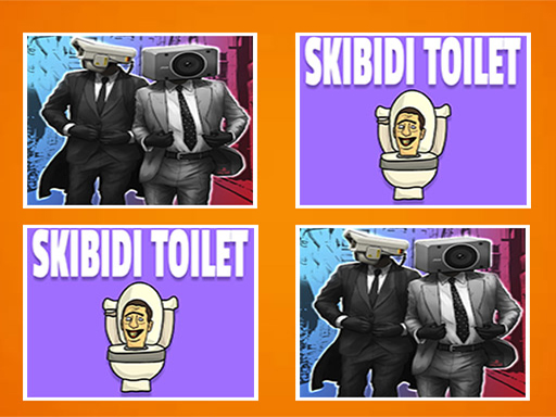 Skibidi Toilet Match Up  online Puzzle game