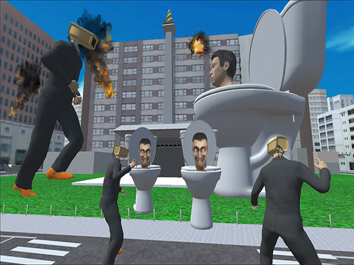 Skibidi Toilet Rage online Arcade game