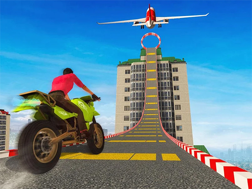 Sky Bike Stunt 3D online game