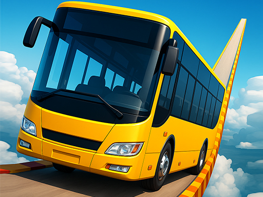 Sky Bus Mega Ramp Drive online racing game