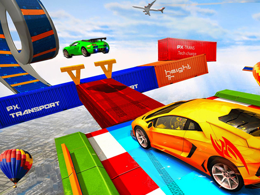 Sky Ramp Car Mega Stunts Big Jump online game