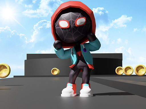Sky Runner Only Up Parkour  online game