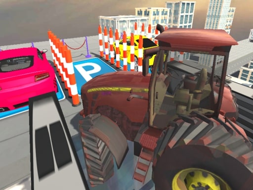 SkyTractor Parking online Arcade game