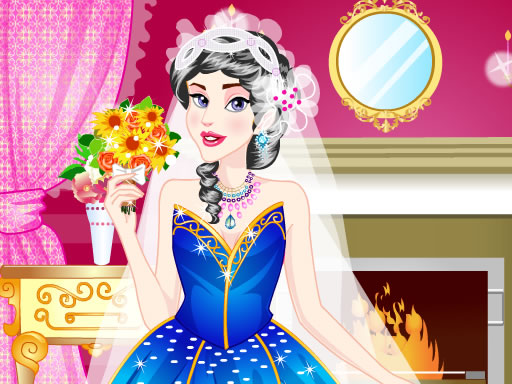 Sleeping Princess Wedding Dress up online game