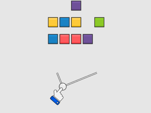 Slingshot vs Bricks online game