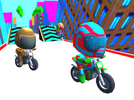Slope Bike 2 online Racing game