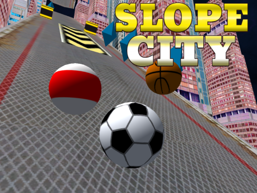 Slope City online Arcade game