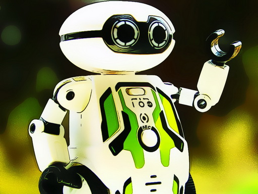 Smart Robots online Puzzle game