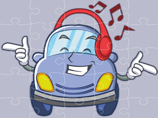 Smiling Cars Jigsaw online game