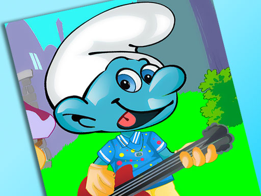 Smurf Dress Up online game