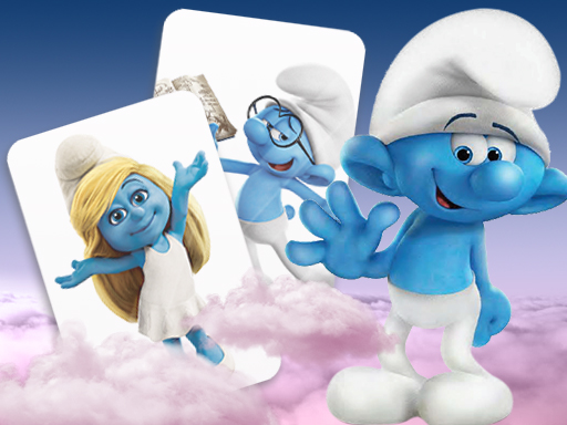 Smurfs online Puzzle game