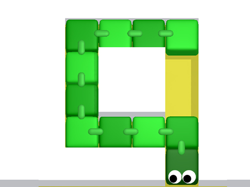 Snake 3d Mosaic Art online game