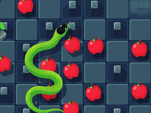 Snakes Eating Blocks online Arcade game