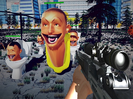 Sniper Survival Skibidi Toilet online game