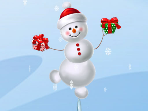 Snow Man Balance online Puzzle game