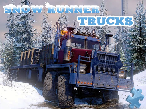 Snow Runner Trucks Jigsaw online game
