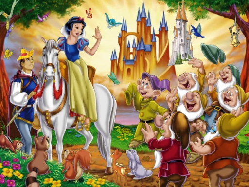 Snow White hidden objects online Puzzle game