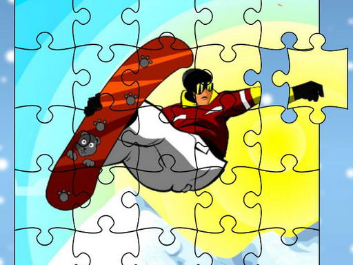 Snowboarder Freestyle Jigsaw online game
