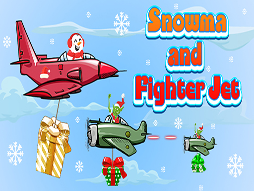 Snowma and Fighter Jet online game