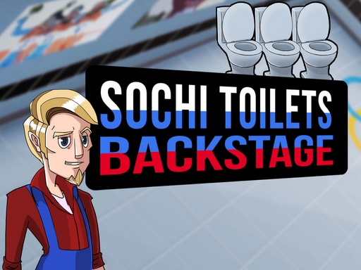 Sochi Toilets Backstage online game