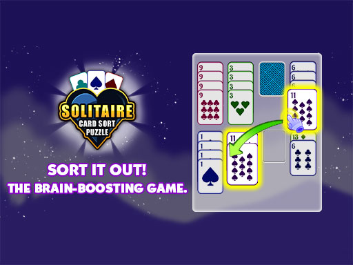 Solitaire Card Sort Puzzle online Puzzle game