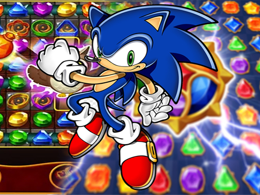 sonic Gold match-3 online game