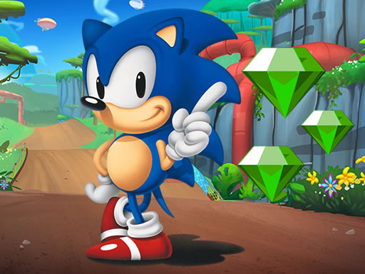 Sonic Hidden Diamonds online Puzzle game