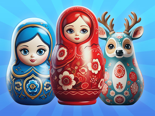 Sort by Matryoshka Shelves! online game