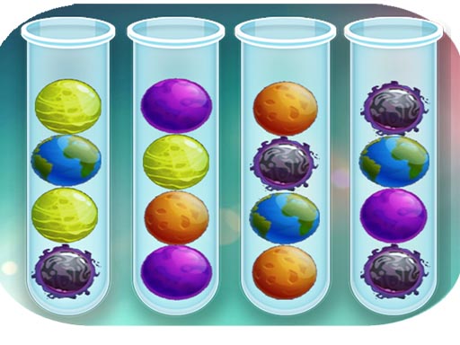 SORT THE BUBBLE - PUZZLE  GAME online Puzzle game