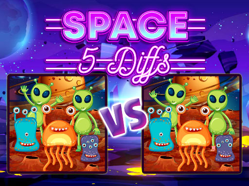 Space 5 Diffs online Puzzle game